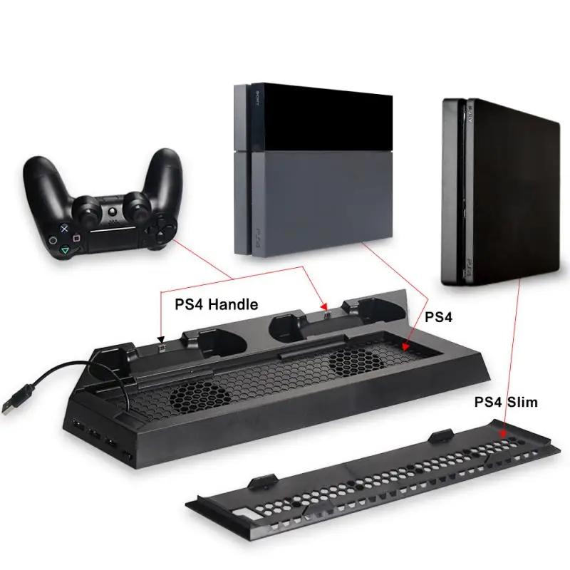 Подставка для консоли PS4, вертикальный охлаждающий вентилятор для Playstation Play Station, PS 4
Подставка для консоли PS4, вертикальный охлаждающий вентилятор для Playstation Play Station, PS 4