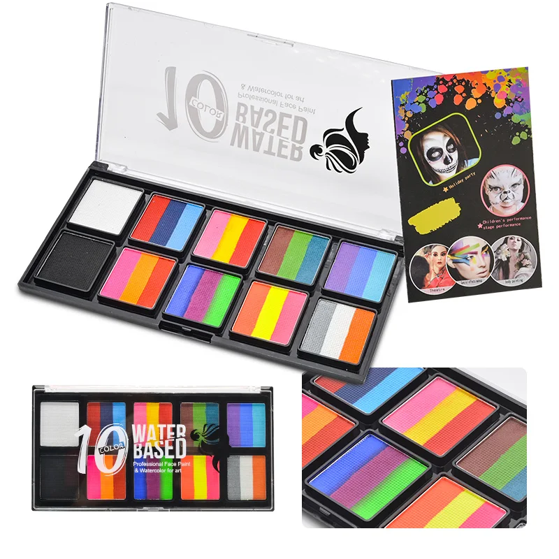 water based Face body Painting kit pinturas maquillaje brush kit christmas Halloween kids face paint special kids face shied
water based Face body Painting kit pinturas maquillaje brush kit christmas Halloween kids face paint special kids face shied
