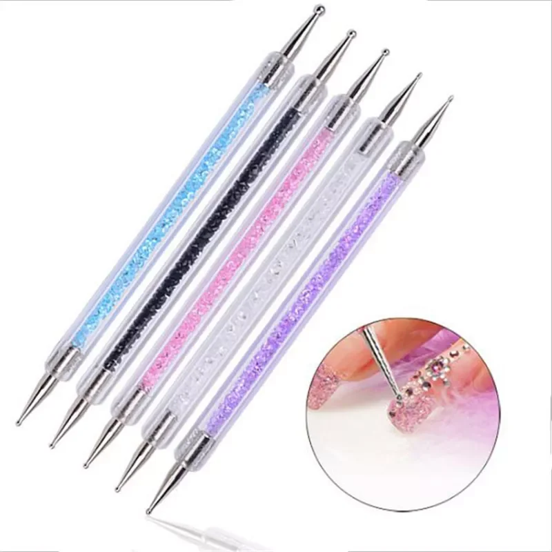 Dual-ended Nail Dotting Pen Crystal Beads Handle Rhinestone Studs Picker Wax Pencil Manicure Nail Art Tool
Dual-ended Nail Dotting Pen Crystal Beads Handle Rhinestone Studs Picker Wax Pencil Manicure Nail Art Tool