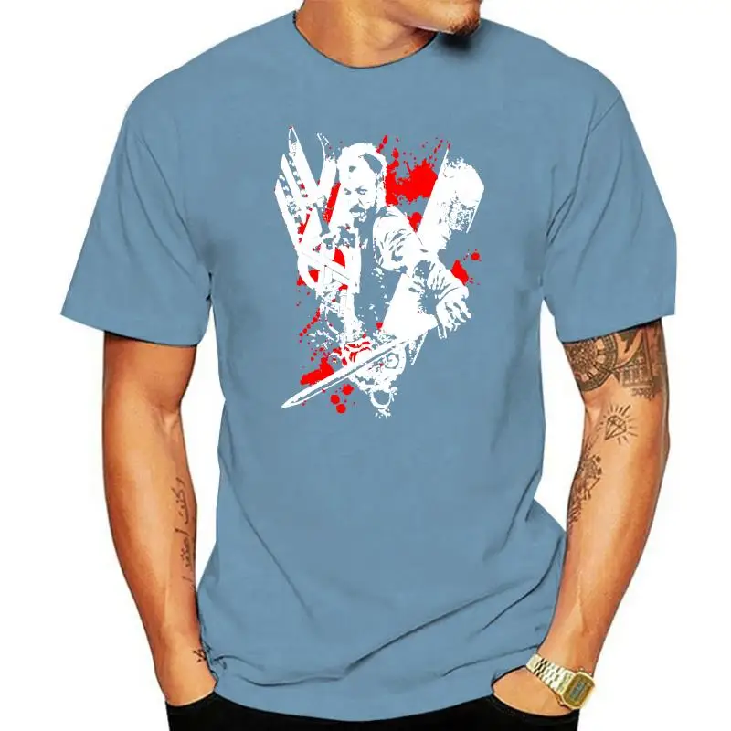 Official Vikings Floki Attack History Fan Merch Ragnar Loth T-Shirt TV Series New 2018 Cotton Short-Sleeve T Shirt
Official Vikings Floki Attack History Fan Merch Ragnar Loth T-Shirt TV Series New 2018 Cotton Short-Sleeve T Shirt