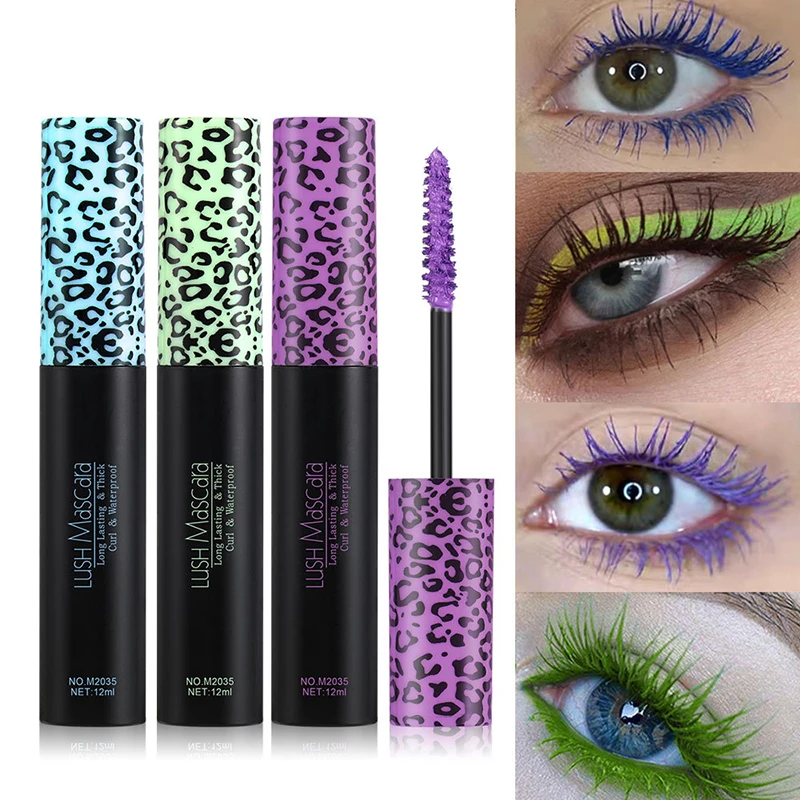 5 Color Colorful Eyelash Mascara Waterproof Long Lasting Eye Lashes Extension Curling Eye Black Cosmetic Make-up For Women
5 Color Colorful Eyelash Mascara Waterproof Long Lasting Eye Lashes Extension Curling Eye Black Cosmetic Make-up For Women
