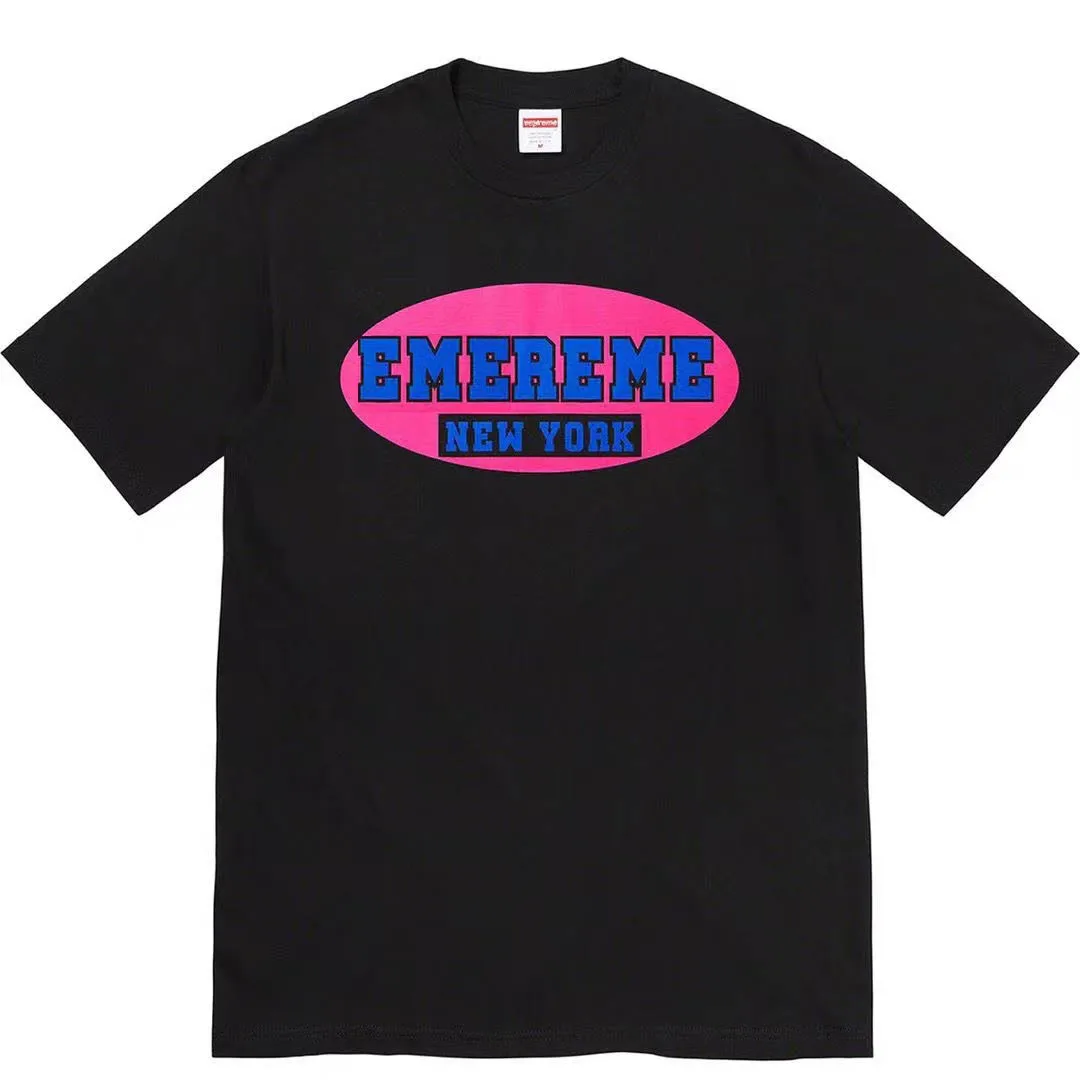 23SS Fashion Casual Men's New York T-shirt Letter Print O-neck Loose Tee Tops Streetwear Skateboard HipHop Top EU Size
23SS Fashion Casual Men's New York T-shirt Letter Print O-neck Loose Tee Tops Streetwear Skateboard HipHop Top EU Size