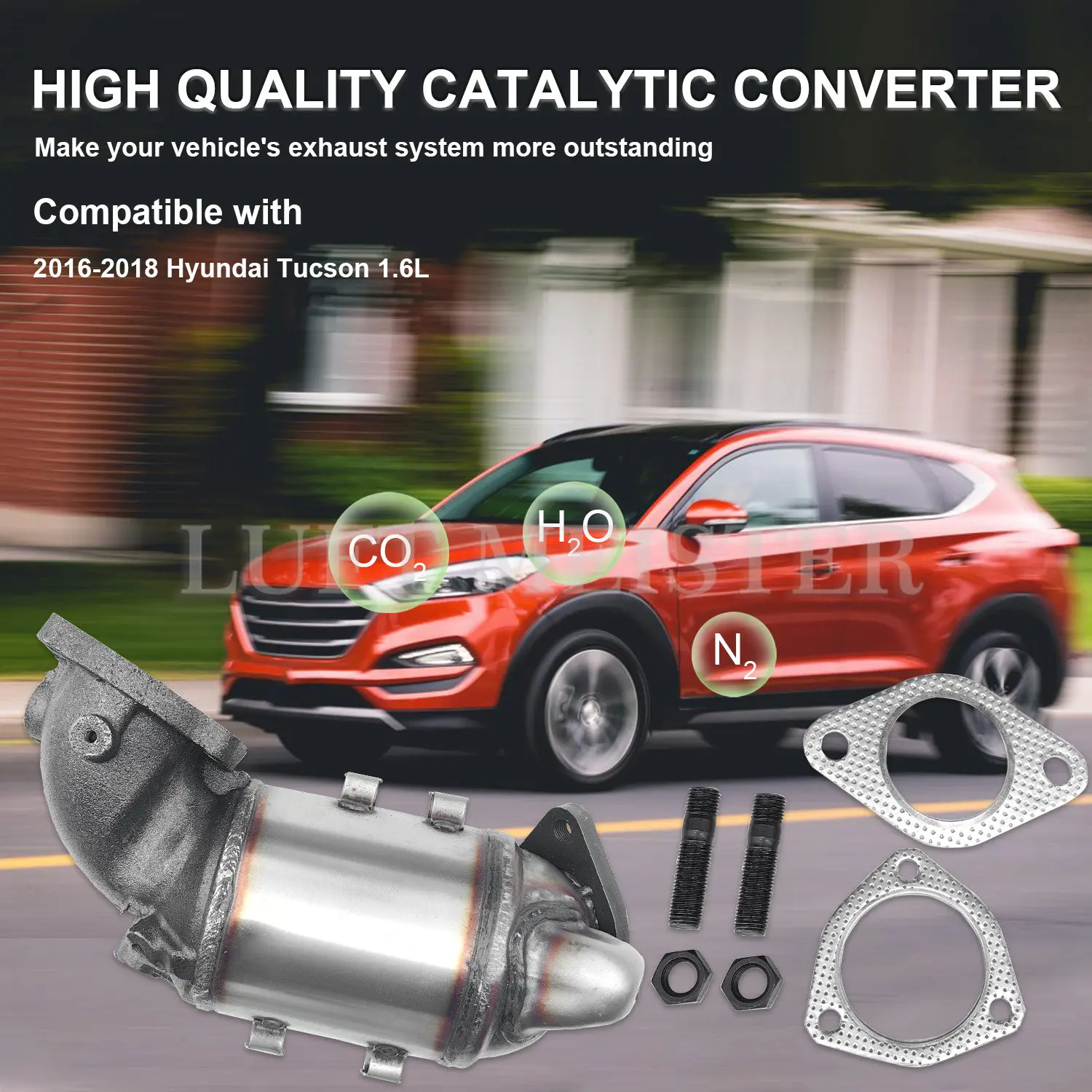 100% New Exhaust Catalytic Converter For 2016 2017 2018 Hyundai Tucson 1.6L High-Quality Catalytic Converter Hyundai Accessories
100% New Exhaust Catalytic Converter For 2016 2017 2018 Hyundai Tucson 1.6L High-Quality Catalytic Converter Hyundai Accessories