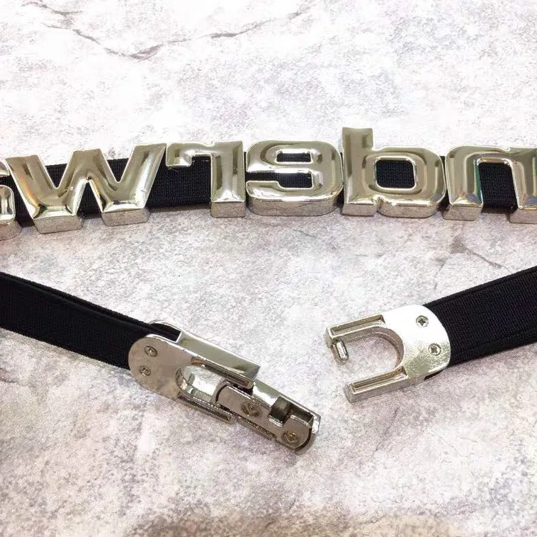 100100 Belt Metal 3D Letter Women's Waistband Detachable Elastic Waistband Belt A2
100100 Belt Metal 3D Letter Women's Waistband Detachable Elastic Waistband Belt A2