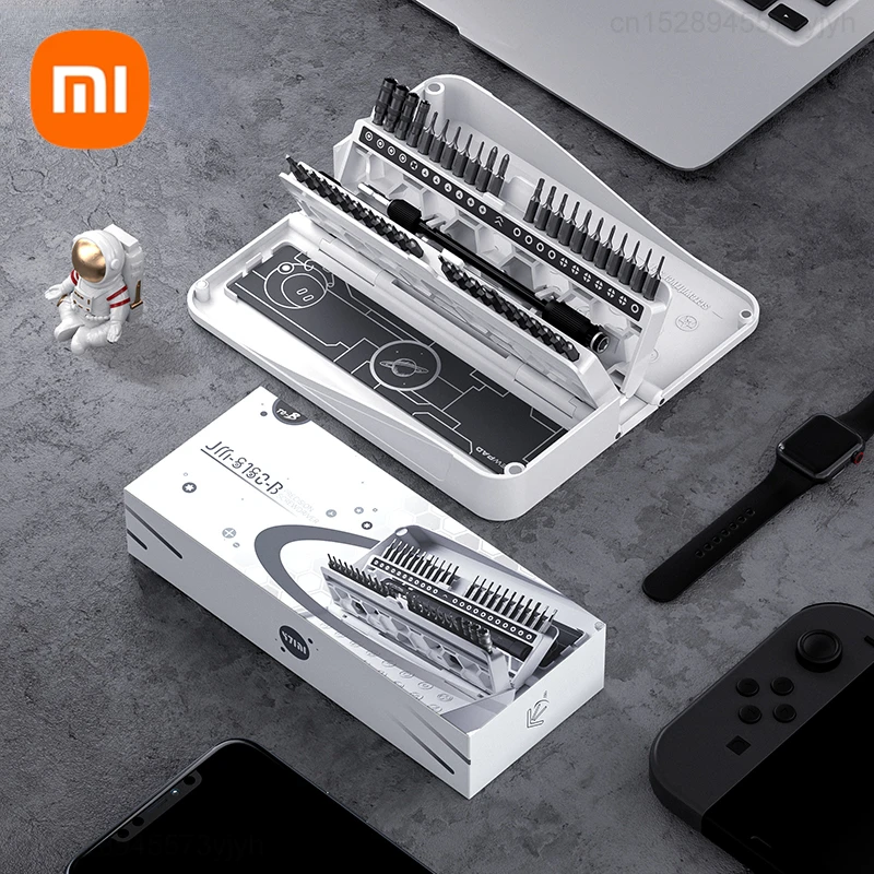 Xiaomi JM-8180 47 in 1 Screwdriver S2 Steel Multifunctional Screwdriver CRV Mobile Phone Computer Watch Game Console Repair Tool
Xiaomi JM-8180 47 in 1 Screwdriver S2 Steel Multifunctional Screwdriver CRV Mobile Phone Computer Watch Game Console Repair Tool