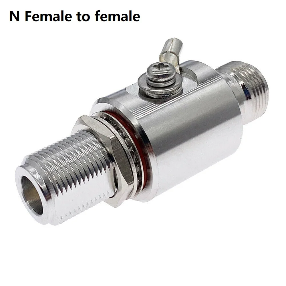 Arrester N Type Coaxial Surge Arrester Surge Protector Gas Discharge Protection For HAM CB Radio WLAN WiFi Female To Female Gas
Arrester N Type Coaxial Surge Arrester Surge Protector Gas Discharge Protection For HAM CB Radio WLAN WiFi Female To Female Gas