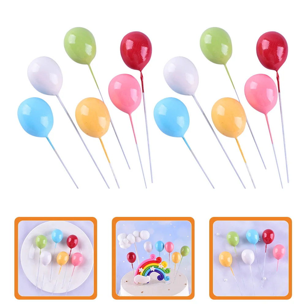 12 Pcs Mini Decor Balloon Cake Insert Baking Toppers Toothpick Picks DIY Decors Baby
12 Pcs Mini Decor Balloon Cake Insert Baking Toppers Toothpick Picks DIY Decors Baby
