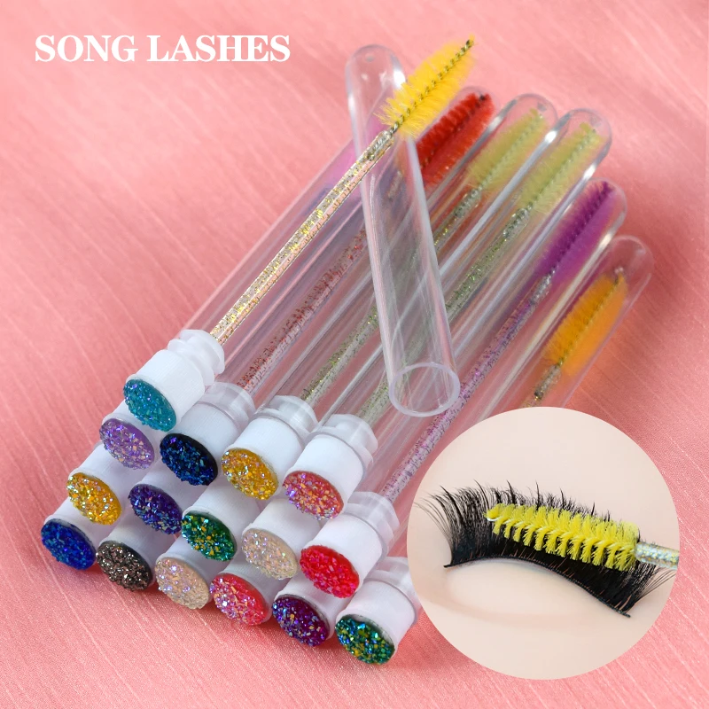 5/10pcs Reusable Eyebrow Brush Tube Eyelash Extension Applicator Disposable Mascara Wand Diamond Eyelash Brush Tube
5/10pcs Reusable Eyebrow Brush Tube Eyelash Extension Applicator Disposable Mascara Wand Diamond Eyelash Brush Tube