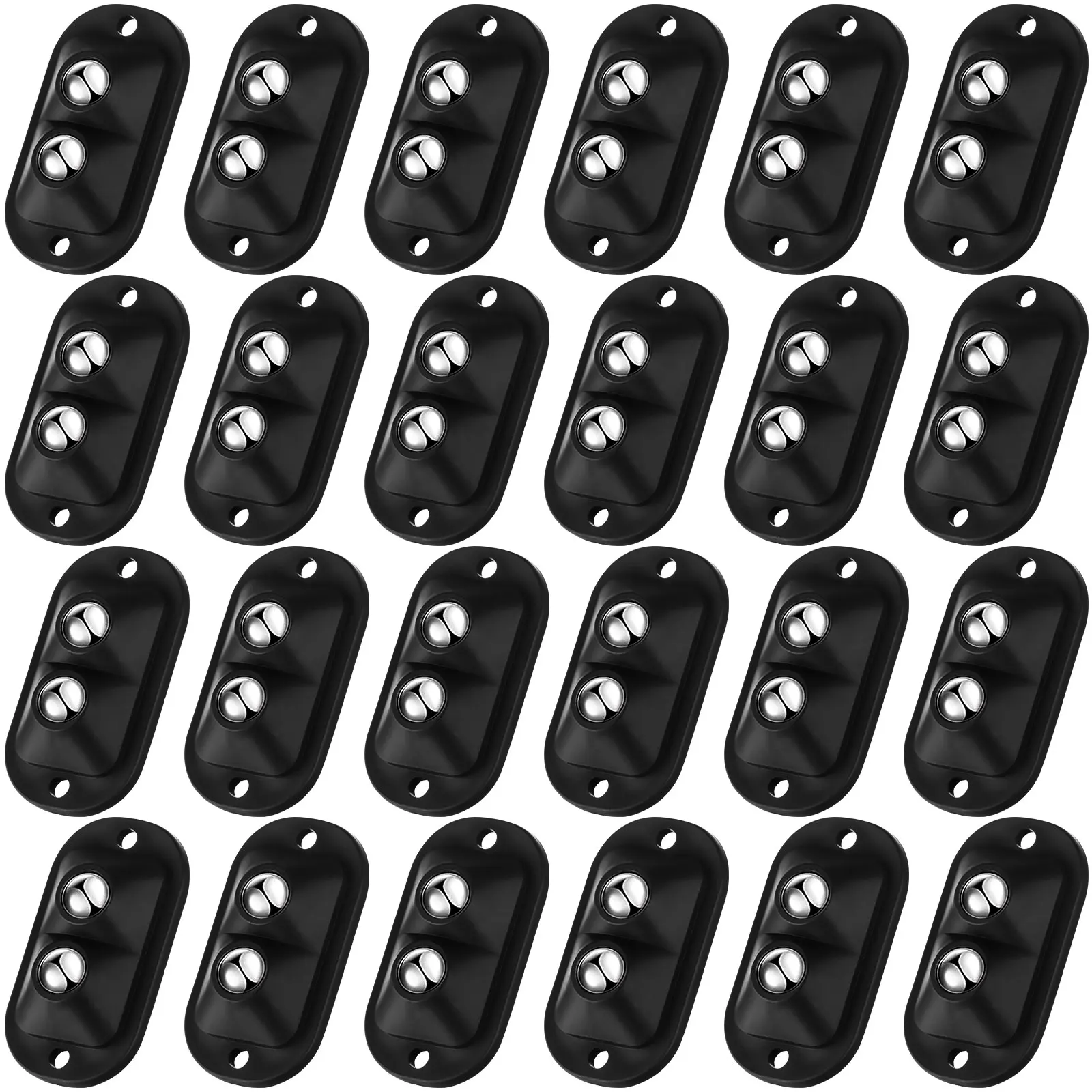 24 Pcs Mini Caster Wheels Self Adhesive Caster Wheel Double Bead Mini Swivel Wheels Stainless Steel Paste Universal Wheel 360 De
24 Pcs Mini Caster Wheels Self Adhesive Caster Wheel Double Bead Mini Swivel Wheels Stainless Steel Paste Universal Wheel 360 De