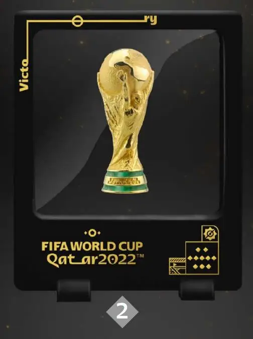 New products were released on July 20, 2022 Qatar world cup hanging gold cup ornament f22-tr-0008
New products were released on July 20, 2022 Qatar world cup hanging gold cup ornament f22-tr-0008