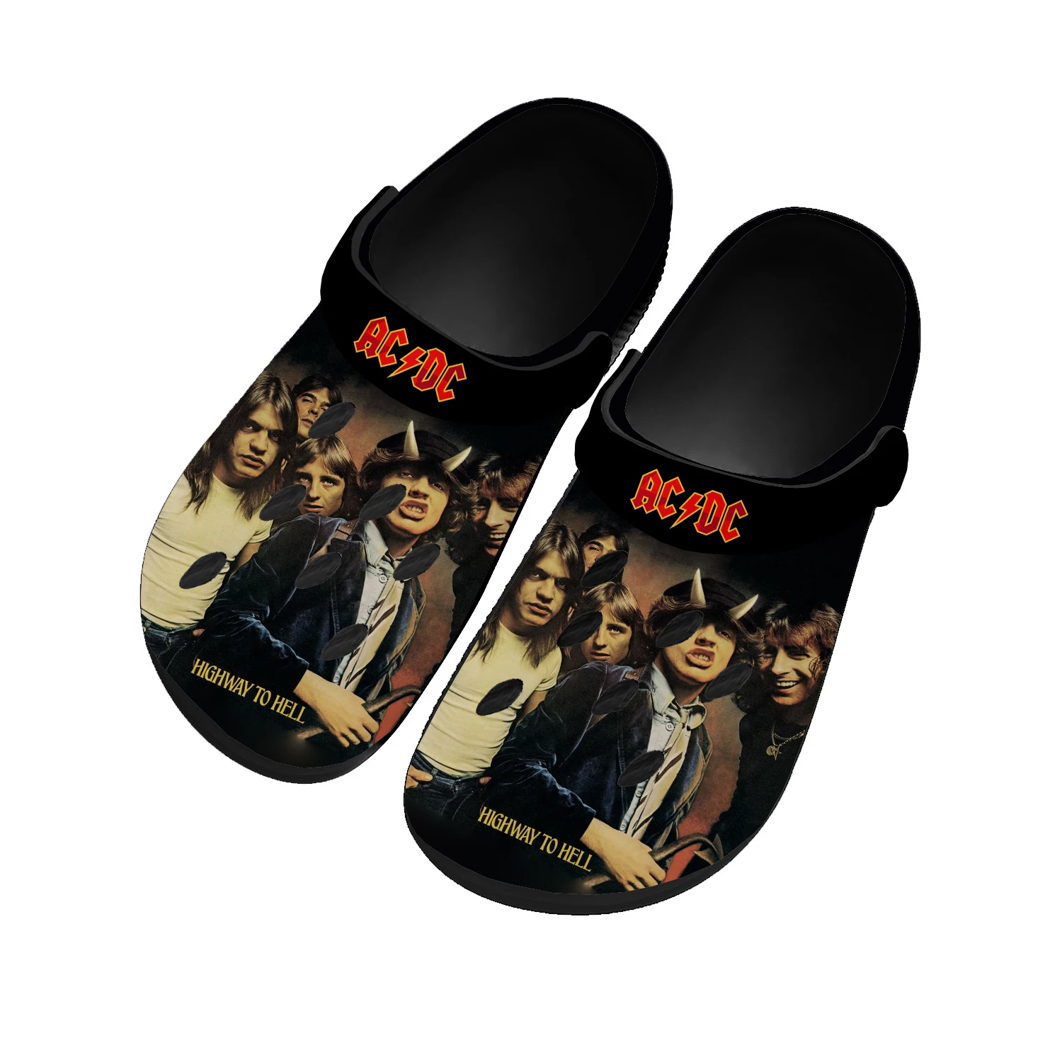 AC Rock Band Home Clogs Custom Water Shoes DC Shoes Mens Womens Teenager Shoe Highway To Hell Garden Clog Beach Hole Slippers
AC Rock Band Home Clogs Custom Water Shoes DC Shoes Mens Womens Teenager Shoe Highway To Hell Garden Clog Beach Hole Slippers