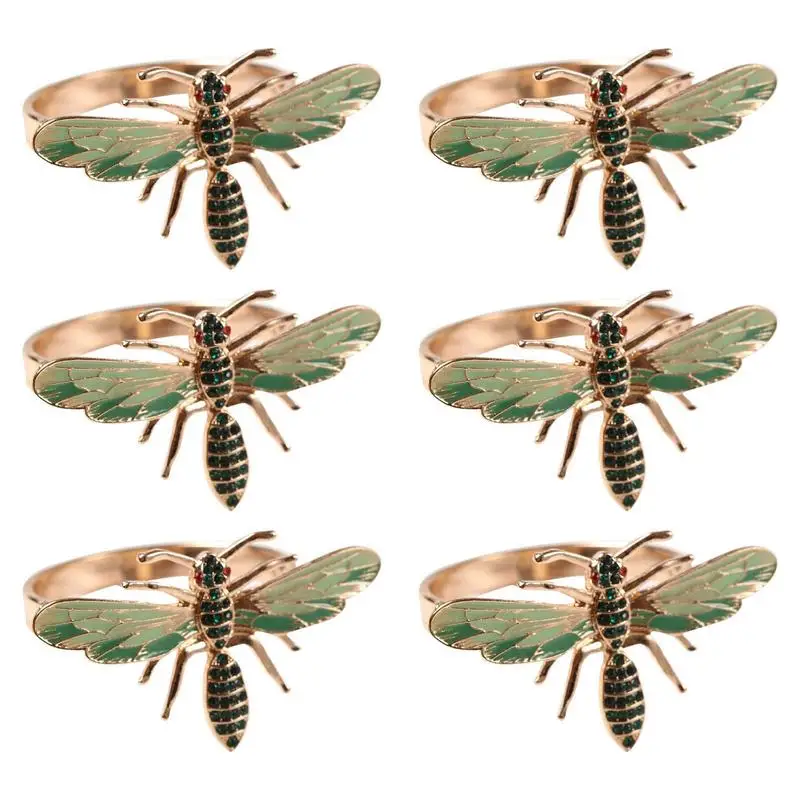 Napkin Buckle Dragonfly Napkin Rings Honey Bee Napkin Holder Gold Napkin Holder Rings For Pastoral Style Rhinestone Tissue Ring
Napkin Buckle Dragonfly Napkin Rings Honey Bee Napkin Holder Gold Napkin Holder Rings For Pastoral Style Rhinestone Tissue Ring
