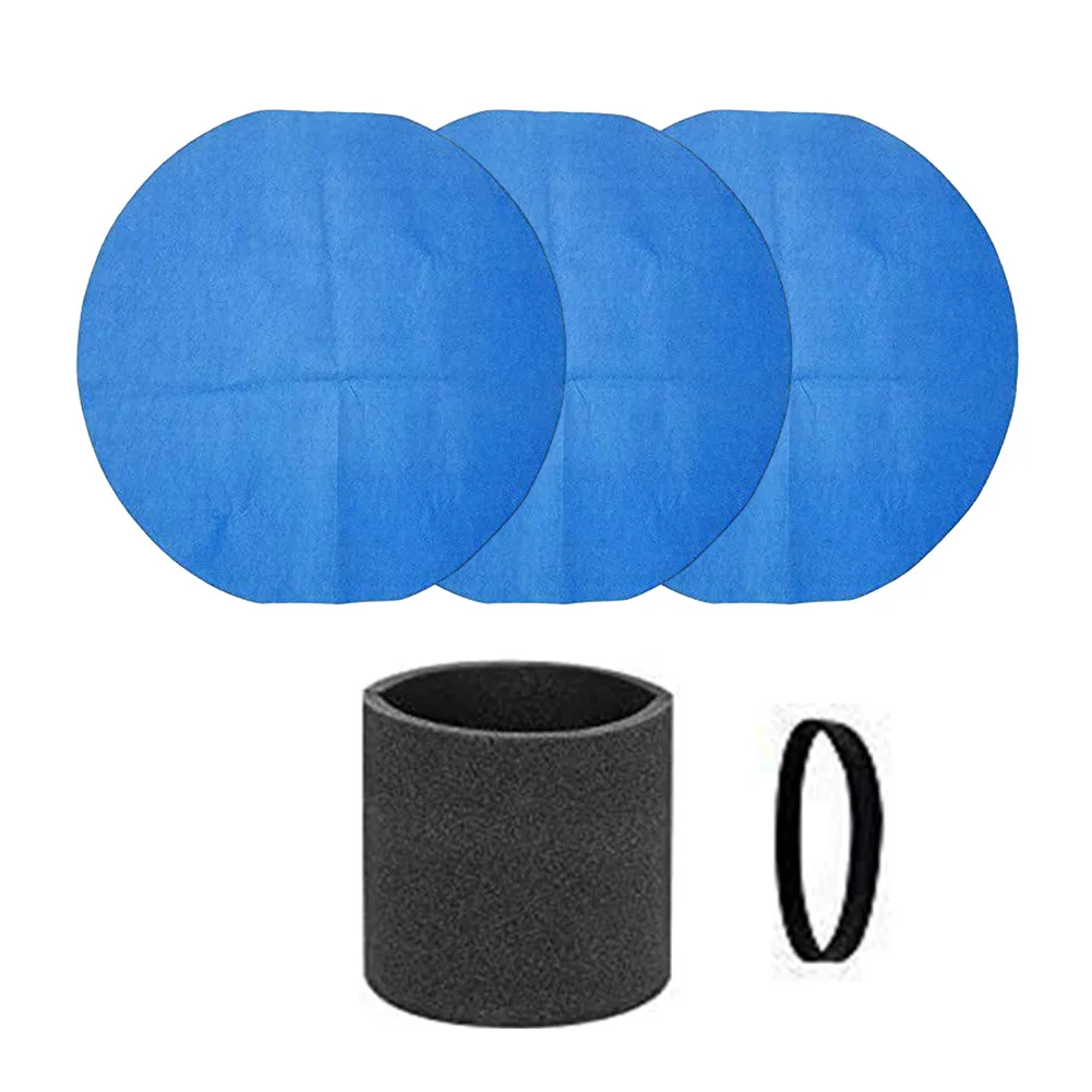 Filter Bags For Shop Vac Wet/Dry Vacuum Cleaners 9010700 Filter Foam Filter Elastic Band Kit Replaceable Accessories
Filter Bags For Shop Vac Wet/Dry Vacuum Cleaners 9010700 Filter Foam Filter Elastic Band Kit Replaceable Accessories