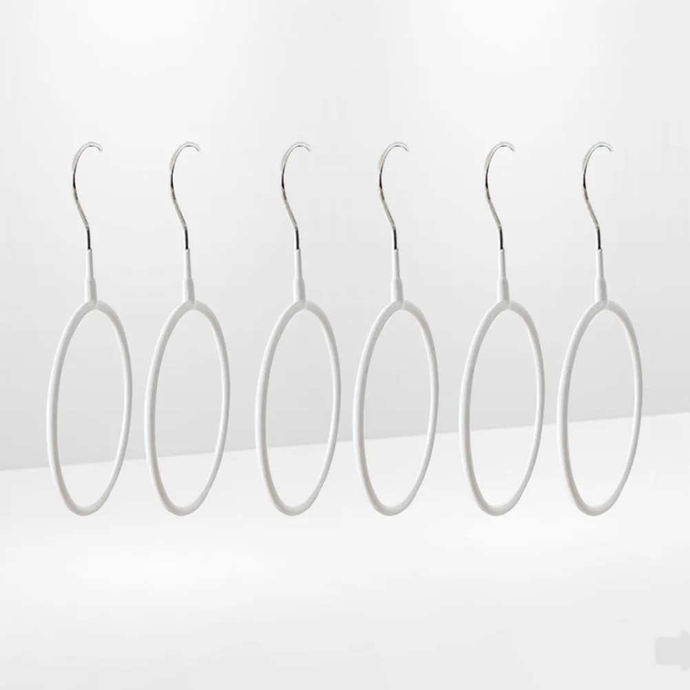5pcs Closet Ring Organizer Loop Tie Hangers Simple Belt Ring Hanger Scarf Hanger for Bedroom(White)
5pcs Closet Ring Organizer Loop Tie Hangers Simple Belt Ring Hanger Scarf Hanger for Bedroom(White)