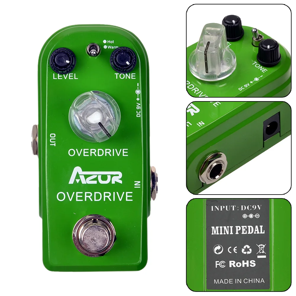 AZOR AP-315 Mini Classic педаль для гитарного эффекта овердрайв Drive True Bypass HOT/WARM LEVEL HOT WARM TONE, четыре функциональных ручки
AZOR AP-315 Mini Classic педаль для гитарного эффекта овердрайв Drive True Bypass HOT/WARM LEVEL HOT WARM TONE, четыре функциональных ручки