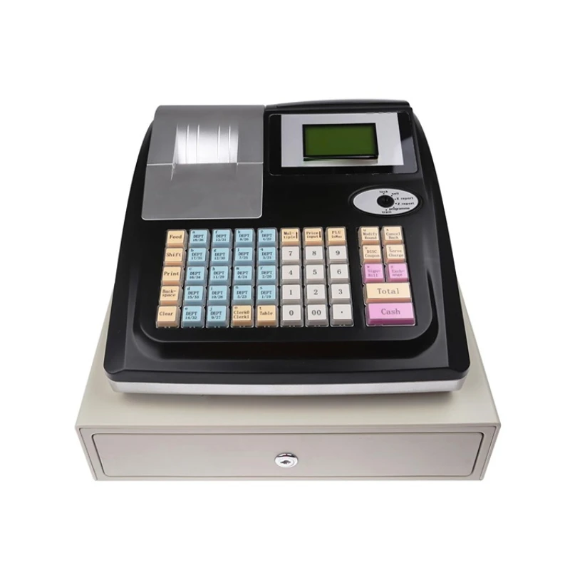 hot selling built in printer cash drawer pos electronic cash register with multi-VAT free software
hot selling built in printer cash drawer pos electronic cash register with multi-VAT free software