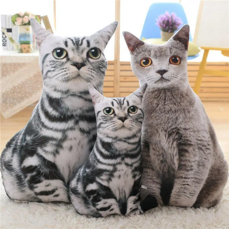 50/75 cm Simulation Plush Cat Pillows Soft Stuffed Animals Cushion Sofa Decor Cartoon Plush Toys for Children Kids Gift
50/75 cm Simulation Plush Cat Pillows Soft Stuffed Animals Cushion Sofa Decor Cartoon Plush Toys for Children Kids Gift