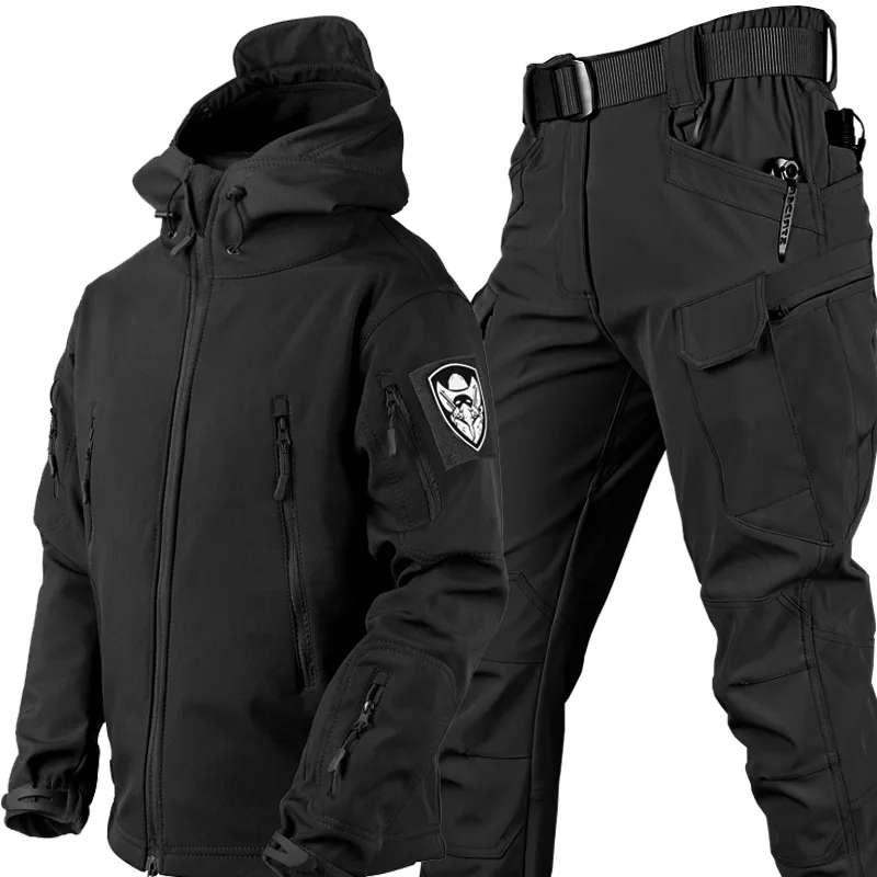 2023 New Shark Skin Soft Shell Winter Plush Thickened Outdoor Fishing Waterproof Windproof Cutting Wear-resistant Hooded Jacket
2023 New Shark Skin Soft Shell Winter Plush Thickened Outdoor Fishing Waterproof Windproof Cutting Wear-resistant Hooded Jacket