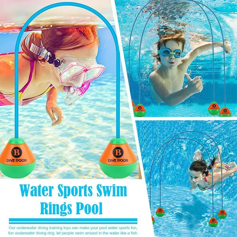 2-16pcs Dive Door Rope Toy Reusable Funny Swimming Aids Water Door Dive Game Adults Water Swim Thru Pool Kids Rings Rings S H8E4
2-16pcs Dive Door Rope Toy Reusable Funny Swimming Aids Water Door Dive Game Adults Water Swim Thru Pool Kids Rings Rings S H8E4