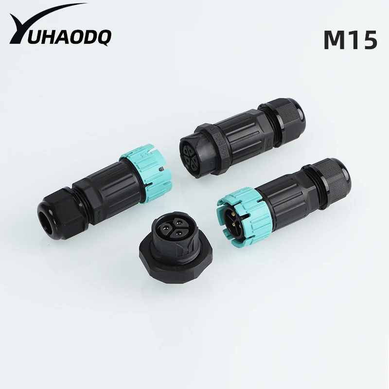IP68 waterproof connectorWaterproof aviation plug socketM15-2/3/4PinDirect insertionPanel installation10A450VweldingRainproof
IP68 waterproof connectorWaterproof aviation plug socketM15-2/3/4PinDirect insertionPanel installation10A450VweldingRainproof