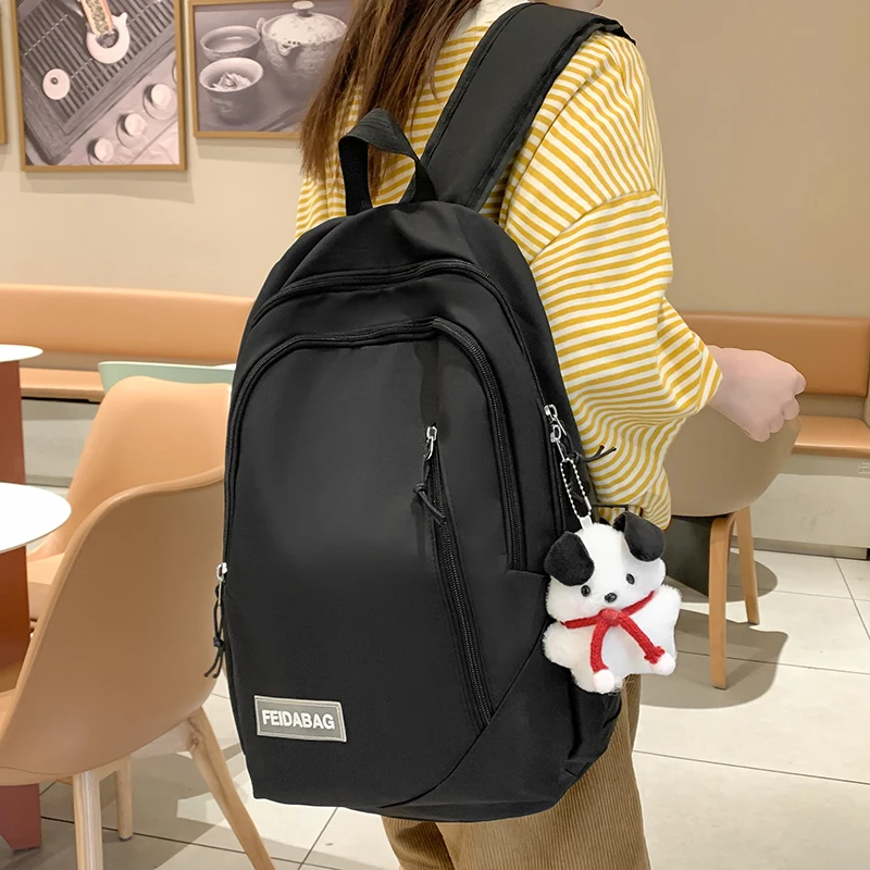 Simple Solid Color Nylon Backpack Fashion School Bag College Student Women Backpack Female Travel Kawaii Book Bag Laptop Bag
Simple Solid Color Nylon Backpack Fashion School Bag College Student Women Backpack Female Travel Kawaii Book Bag Laptop Bag