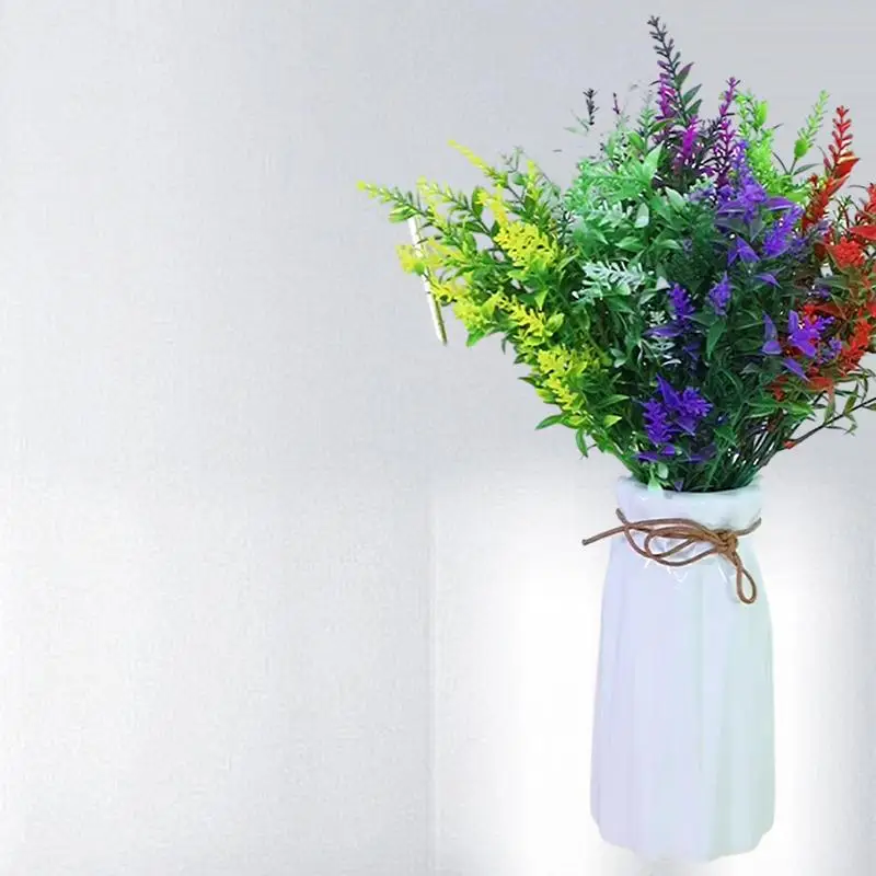Stunning Artificial Lavender Flowers with 7-Pointed Leaves for Outdoor Decoration - A Must-Have for Your Garden
Stunning Artificial Lavender Flowers with 7-Pointed Leaves for Outdoor Decoration - A Must-Have for Your Garden