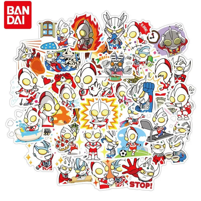 50pcs Bandai Ultraman Cartoon Stickers Emoji Anime Characters Sticker Notebook Luggage Decals Graffiti Decoration Children's Toy
50pcs Bandai Ultraman Cartoon Stickers Emoji Anime Characters Sticker Notebook Luggage Decals Graffiti Decoration Children's Toy