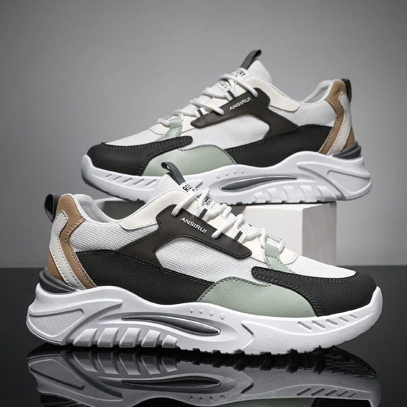 Men Sneakers Comfortable Mesh Men Casual Shoes Lightweight Wear-resistant Sneakers Breathable Low Top Mens Running Shoes
Men Sneakers Comfortable Mesh Men Casual Shoes Lightweight Wear-resistant Sneakers Breathable Low Top Mens Running Shoes