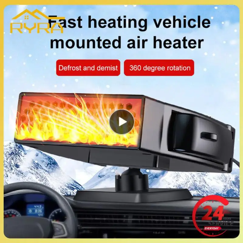 Car Heater Easy To Use Durable Car Electric Heating Appliance Speed Hot Fan Car Interior Effective Portable Rotated 360 Degrees
Car Heater Easy To Use Durable Car Electric Heating Appliance Speed Hot Fan Car Interior Effective Portable Rotated 360 Degrees