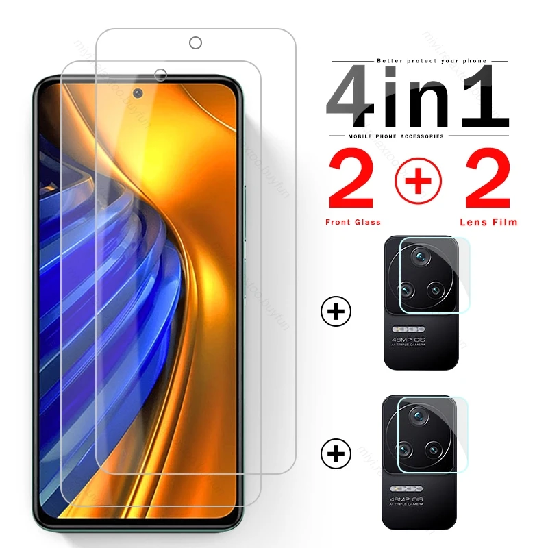 4 In 1 Protective Glass For Xiaomi Poco F4 Camera Glass Poko Poxo Pocco Little F 4 5G NFC Screen Protector Tempered Glass PocoF4
4 In 1 Protective Glass For Xiaomi Poco F4 Camera Glass Poko Poxo Pocco Little F 4 5G NFC Screen Protector Tempered Glass PocoF4