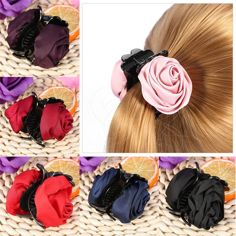 Fashion Rose Flowers Hair Claws Clips For Women Girls Pink Sweet Hair Crab Clamp Hairpins Hairgrips Hair Accessories For Gifts
Fashion Rose Flowers Hair Claws Clips For Women Girls Pink Sweet Hair Crab Clamp Hairpins Hairgrips Hair Accessories For Gifts