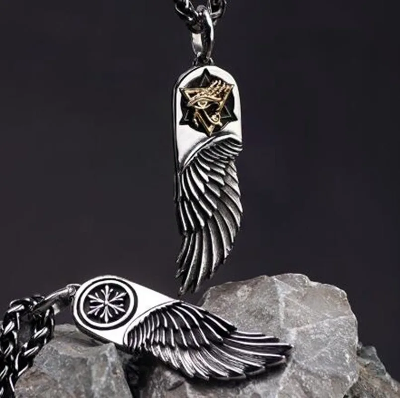 Retro Ancient Egypt Eye of Horus Wings Pendant Necklace Charm Men's Punk Wind Motorcycle Rock Jewelry Gift Wholesale
Retro Ancient Egypt Eye of Horus Wings Pendant Necklace Charm Men's Punk Wind Motorcycle Rock Jewelry Gift Wholesale