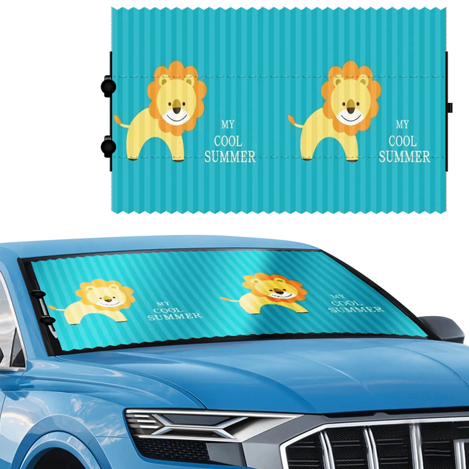 Car Windshield Sun Shade Universal Car Sun Protector Keep Your Vehicle Cool Auto Sunshade Fits Front Window Of Various Models
Car Windshield Sun Shade Universal Car Sun Protector Keep Your Vehicle Cool Auto Sunshade Fits Front Window Of Various Models