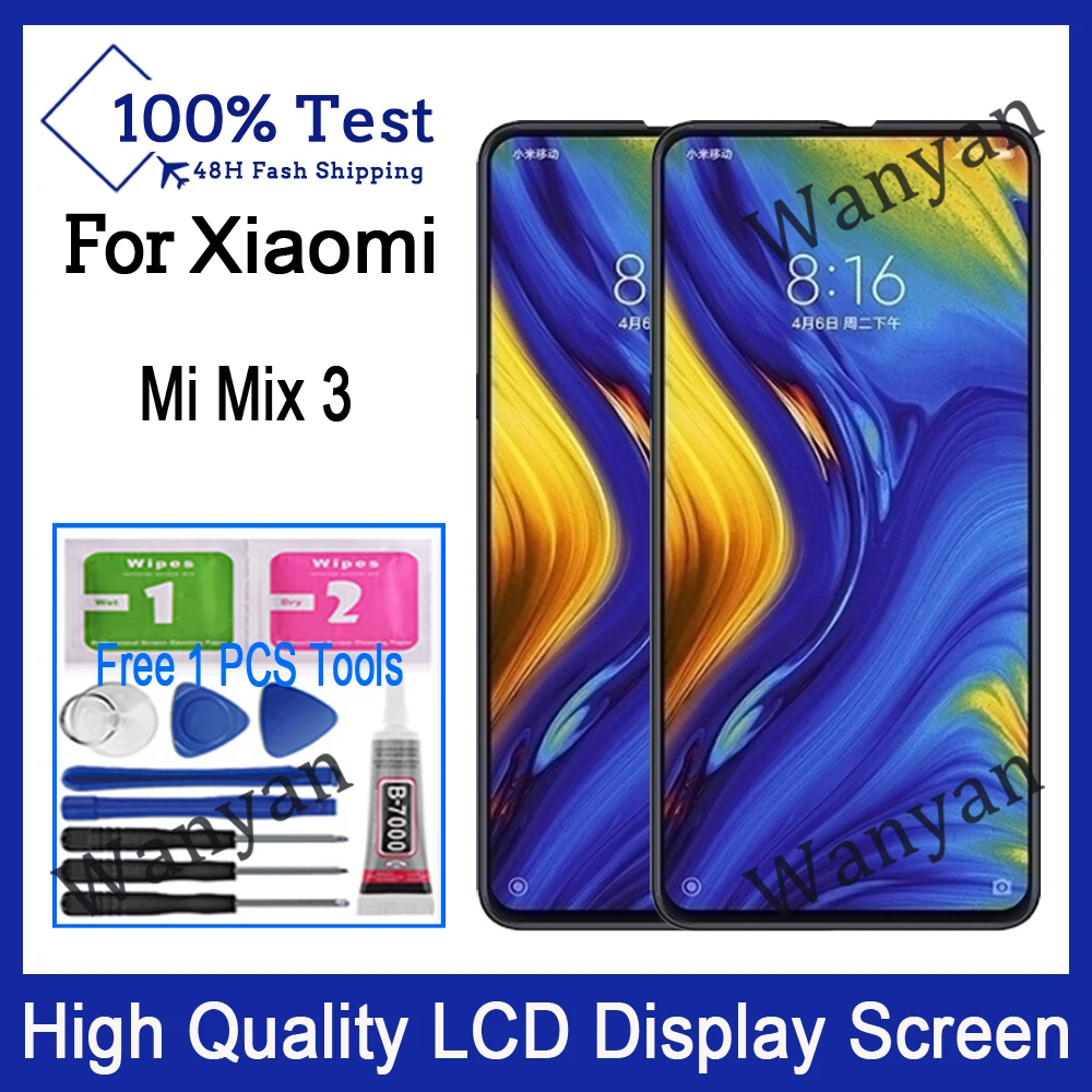 Оригинальный AMOLED для Xiaomi Mi Mix 3, ЖК-дисплей, сенсорный экран, дигитайзер, запасные части
Оригинальный AMOLED для Xiaomi Mi Mix 3, ЖК-дисплей, сенсорный экран, дигитайзер, запасные части