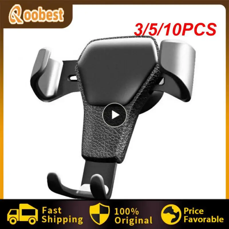 3/5/10PCS Gravity Sensor Mobile Cell Support Convenient Gravity Auto Phone Holder Practical Stable Car Air Vent Clip
3/5/10PCS Gravity Sensor Mobile Cell Support Convenient Gravity Auto Phone Holder Practical Stable Car Air Vent Clip