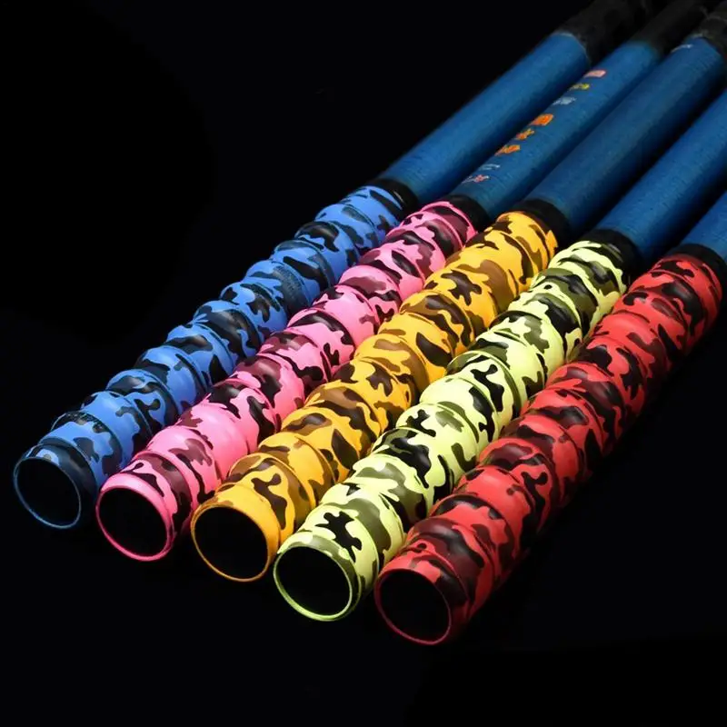 Absorb Sweat Racket Anti-slip Tape Handle Grip For Tennis Badminton Camouflage Wrapping Skidproof Sweat Band
Absorb Sweat Racket Anti-slip Tape Handle Grip For Tennis Badminton Camouflage Wrapping Skidproof Sweat Band