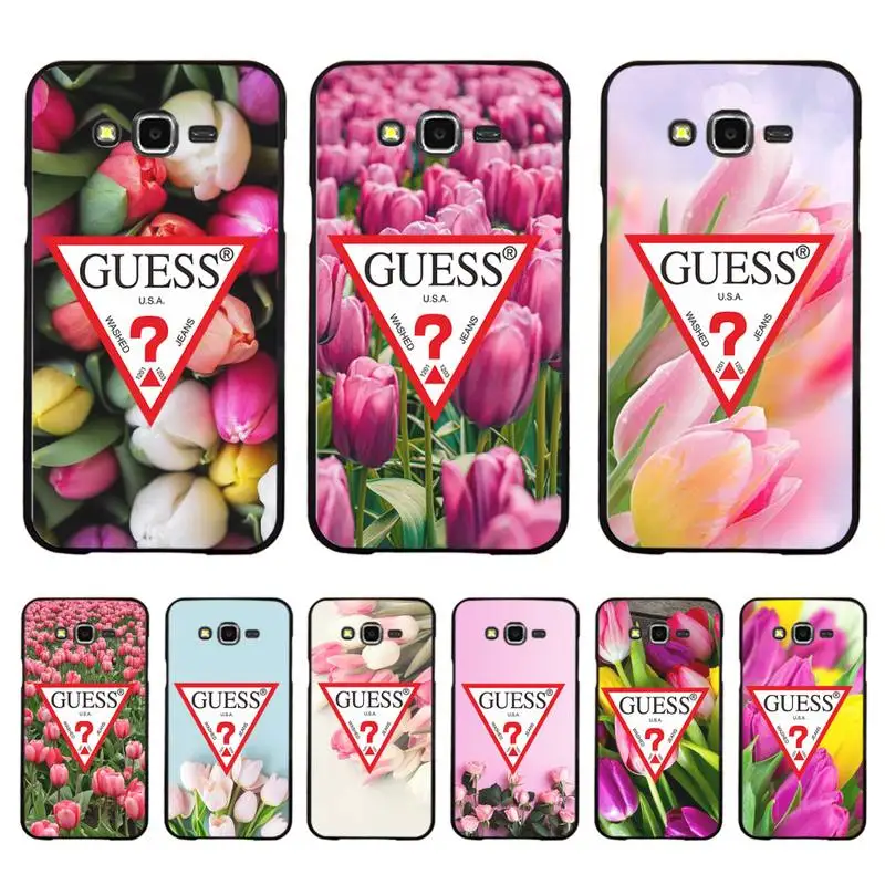Brand Guess Tulip Flower Phone Case For Samsung Galaxy J4plus J6 J5 J72016 J7prime J7Core J6plus Coque
Brand Guess Tulip Flower Phone Case For Samsung Galaxy J4plus J6 J5 J72016 J7prime J7Core J6plus Coque