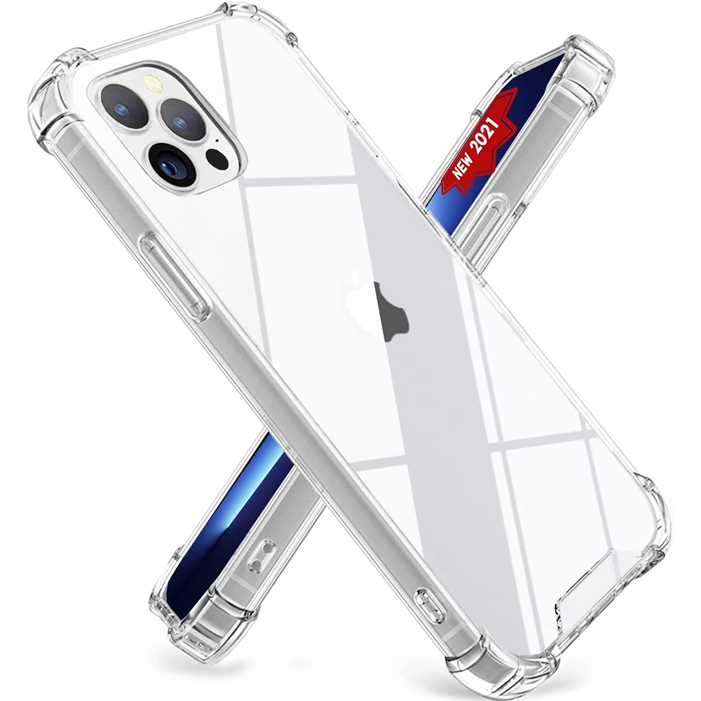 Shockproof Hybrid Clear Case For iPhone 14 13 12 Mini 11 Pro XS Max X XR SE 2022 7 8 Plus PC Hard Back Cover Soft Bumper Shell
Shockproof Hybrid Clear Case For iPhone 14 13 12 Mini 11 Pro XS Max X XR SE 2022 7 8 Plus PC Hard Back Cover Soft Bumper Shell