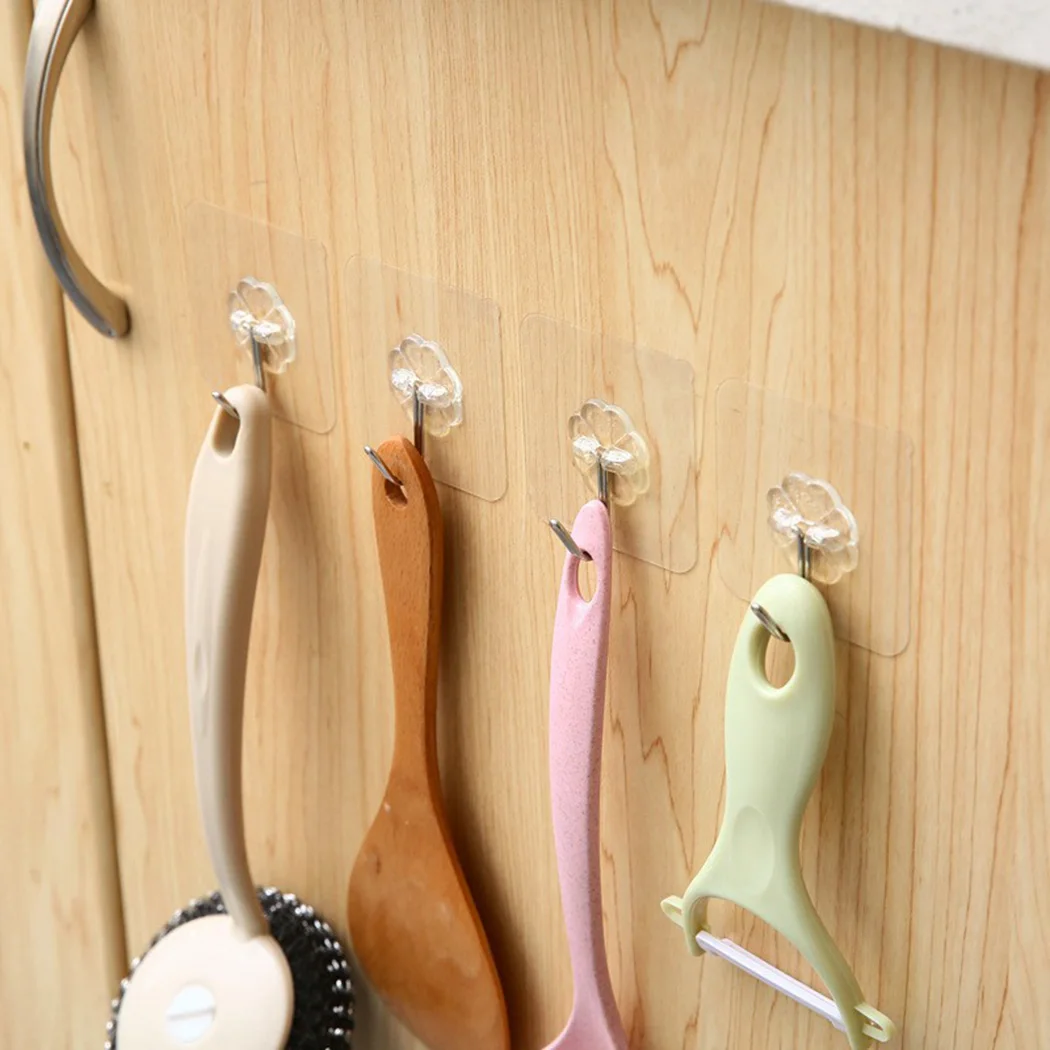Transparent Strong Non-Marking Hook Strong Sticking Hook Kitchen Storage Tools Bathroom Hanger Storage Holder Hanging Stickers
Transparent Strong Non-Marking Hook Strong Sticking Hook Kitchen Storage Tools Bathroom Hanger Storage Holder Hanging Stickers