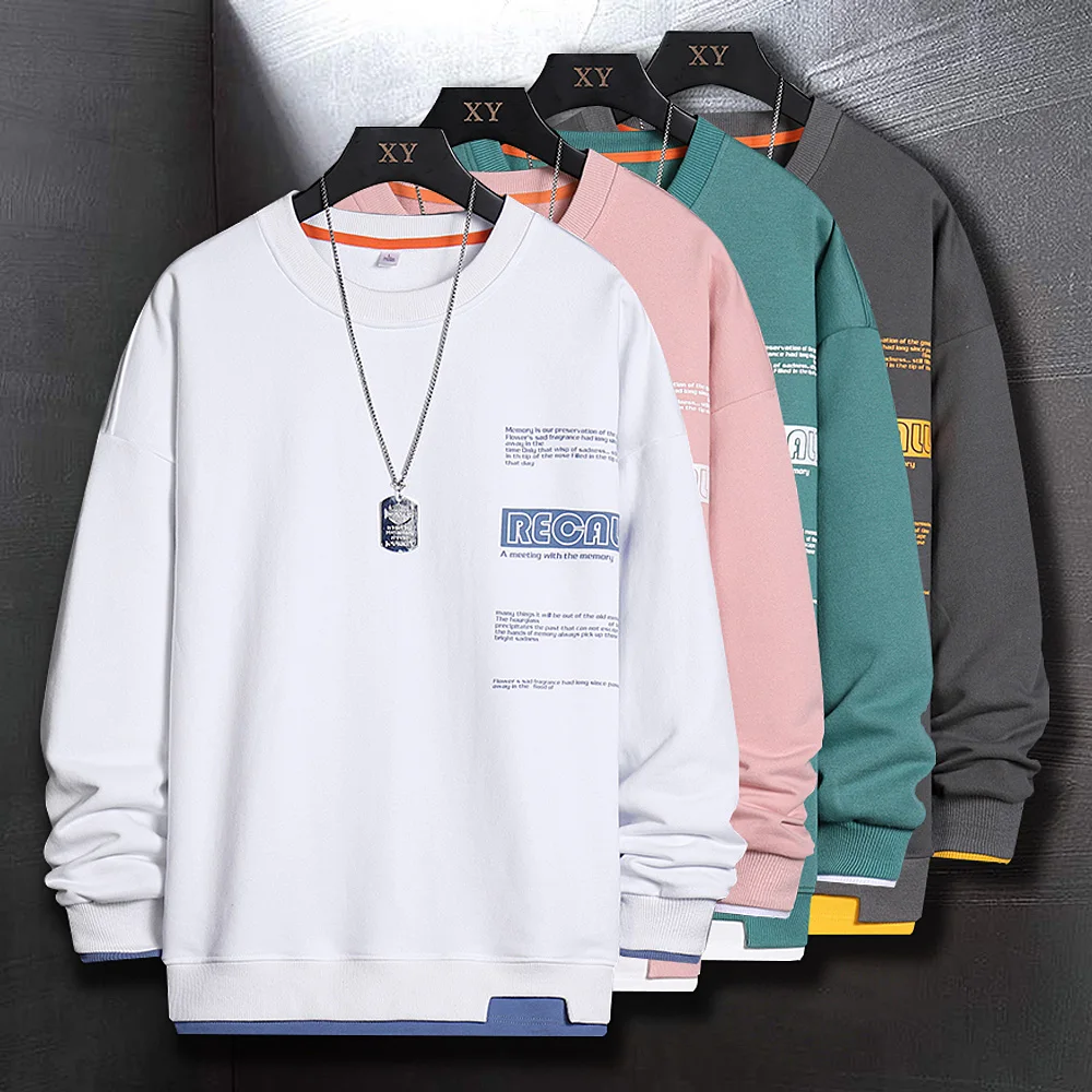 Spring Men's Sweatshirt Casual Long Sleeves Crew Sweatshirt Hip Hop Style Men Fashion Clothing 2022 Brand New Men Tops
Spring Men's Sweatshirt Casual Long Sleeves Crew Sweatshirt Hip Hop Style Men Fashion Clothing 2022 Brand New Men Tops