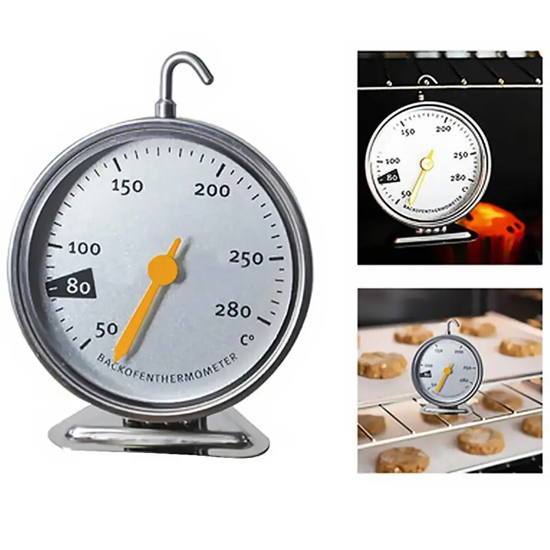 50-280 ℃ Oven Thermometer Stainless Steel Dial Stand Up Temperature Gauge Gage Food Meat Kitchen Tools Oven Thermometer
50-280 ℃ Oven Thermometer Stainless Steel Dial Stand Up Temperature Gauge Gage Food Meat Kitchen Tools Oven Thermometer