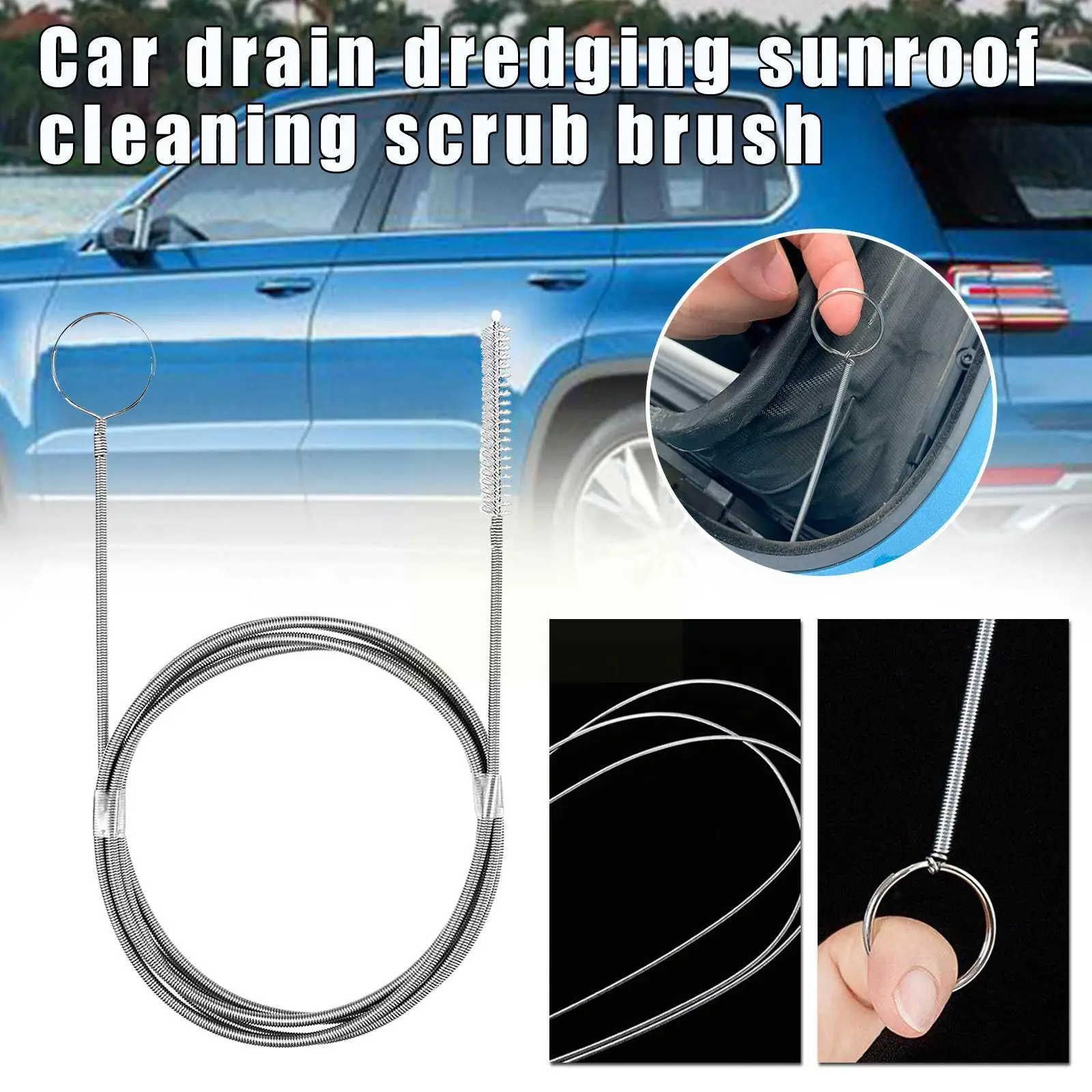 Steel Car Drain Brush Dredge Cleaning Scrub Brush For Mercedes W211 W221 W220 W163 W164 W203 C E Slk Glk Cls G1r6
Steel Car Drain Brush Dredge Cleaning Scrub Brush For Mercedes W211 W221 W220 W163 W164 W203 C E Slk Glk Cls G1r6