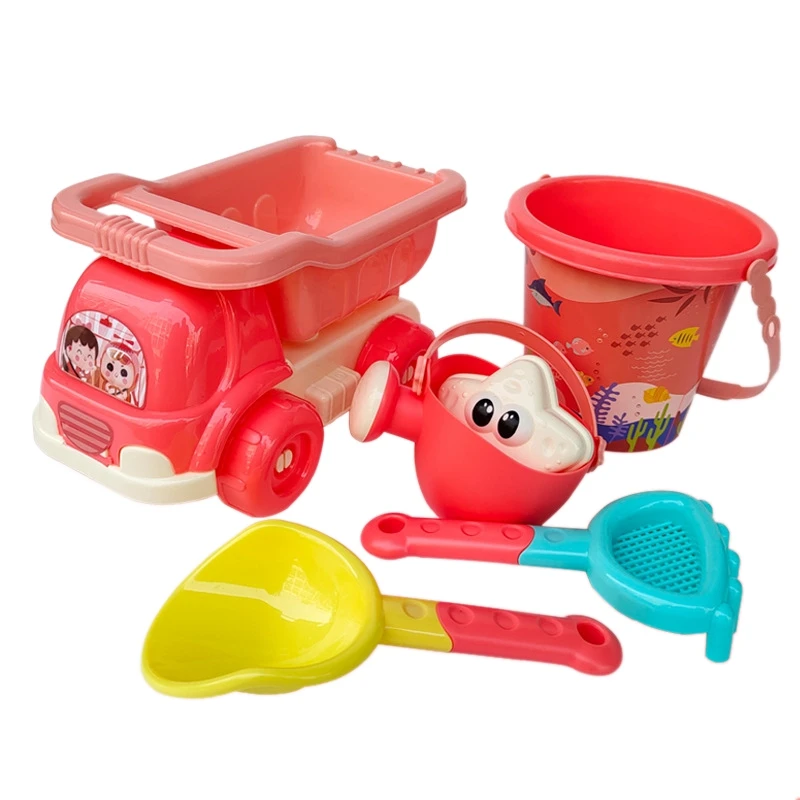 6Pcs Beach Bucket Sand Set Sand Play Sandpit Water Beach Toys Seaside Tool Toy Sand Car Toy Beach Party Cart
6Pcs Beach Bucket Sand Set Sand Play Sandpit Water Beach Toys Seaside Tool Toy Sand Car Toy Beach Party Cart