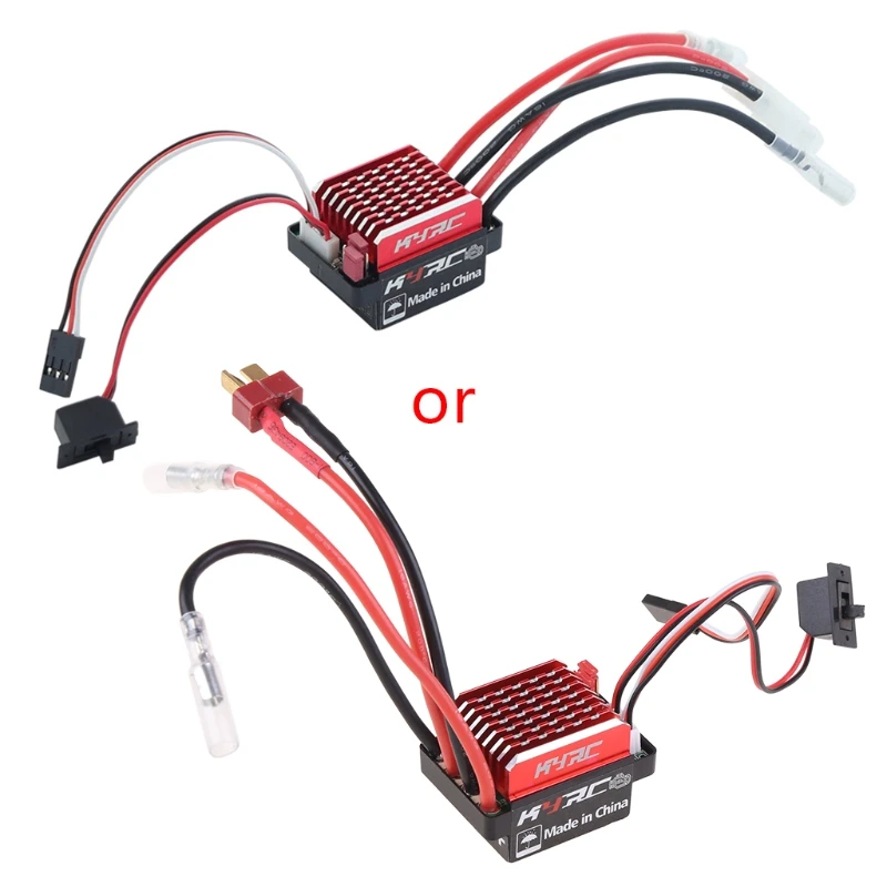 60A Brushed Motor ESC Electrical Speed Controller for 1/10 RC Car Buggy Short Course Truck Crawler Tank
60A Brushed Motor ESC Electrical Speed Controller for 1/10 RC Car Buggy Short Course Truck Crawler Tank