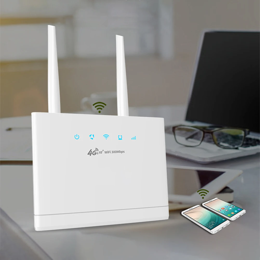 R311 4G WiFi Router 300Mbps 4G WiFi Wireless Router External Antennas with SIM Card Slot Internet Connection Fast Ethernet Ports
R311 4G WiFi Router 300Mbps 4G WiFi Wireless Router External Antennas with SIM Card Slot Internet Connection Fast Ethernet Ports