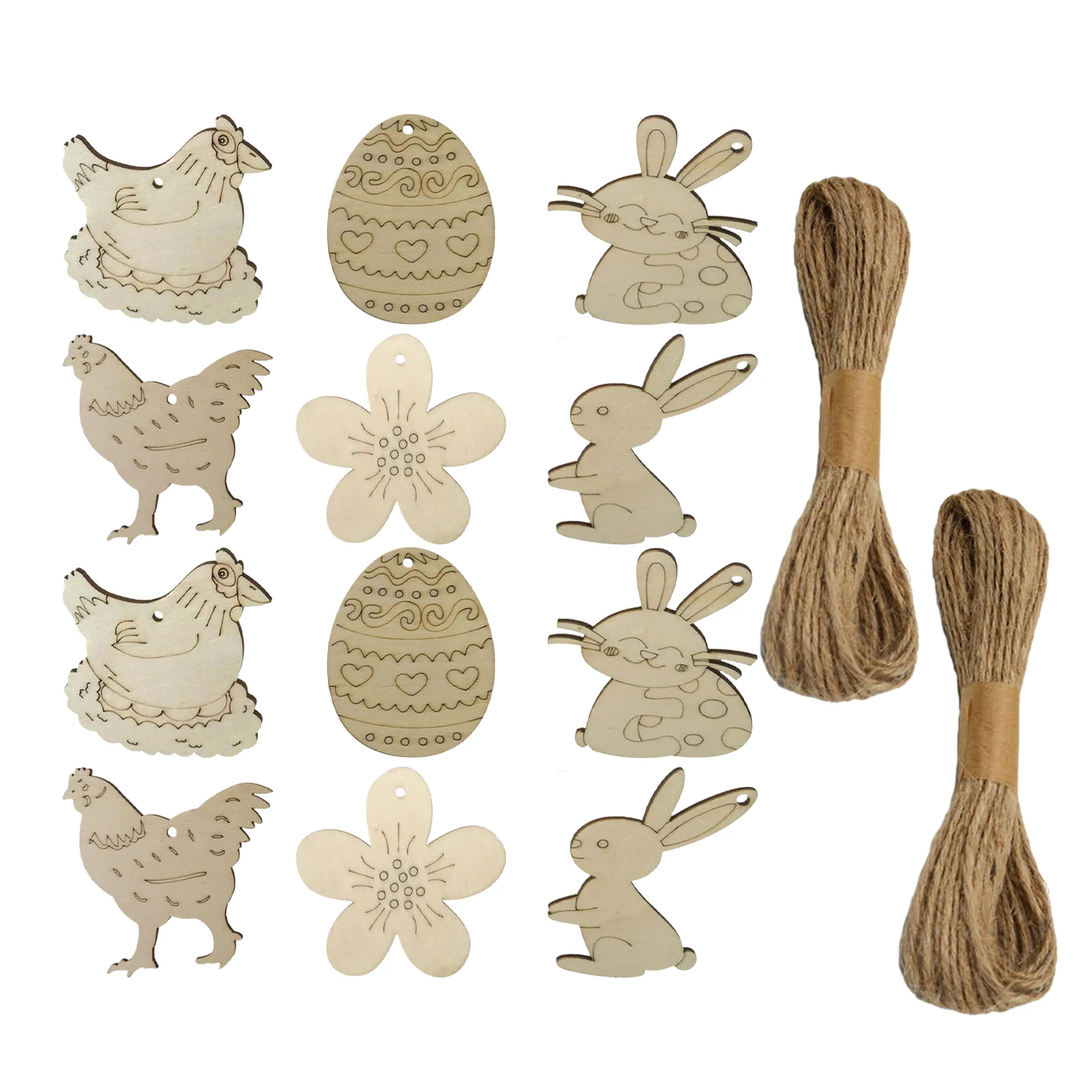 12 Pieces Easter Crafts Wooden Ornaments Crafts Wood With 2 M Hangings Ropes Egg Bunny Chicken Flower Shape Kids Easter Party De
12 Pieces Easter Crafts Wooden Ornaments Crafts Wood With 2 M Hangings Ropes Egg Bunny Chicken Flower Shape Kids Easter Party De