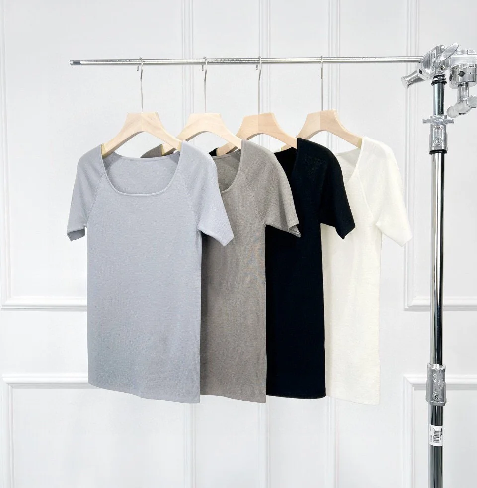 Naizaiga 100 superfine merino wool Short sleeves fine wool collar simple short sleeve slim Women pullovers sweater WLHL81
Naizaiga 100 superfine merino wool Short sleeves fine wool collar simple short sleeve slim Women pullovers sweater WLHL81