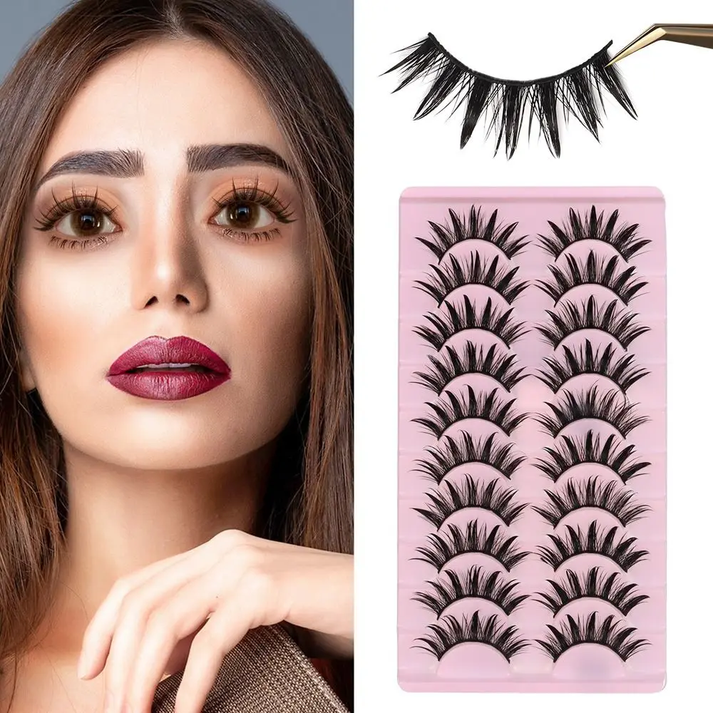 16mm False Eyelashes Dramatic Manga Lashes Natural Wispy Spiky Eyelashes Thailand Mink Lashes Fluffy Cat Eye Lashes Eye Makeup
16mm False Eyelashes Dramatic Manga Lashes Natural Wispy Spiky Eyelashes Thailand Mink Lashes Fluffy Cat Eye Lashes Eye Makeup