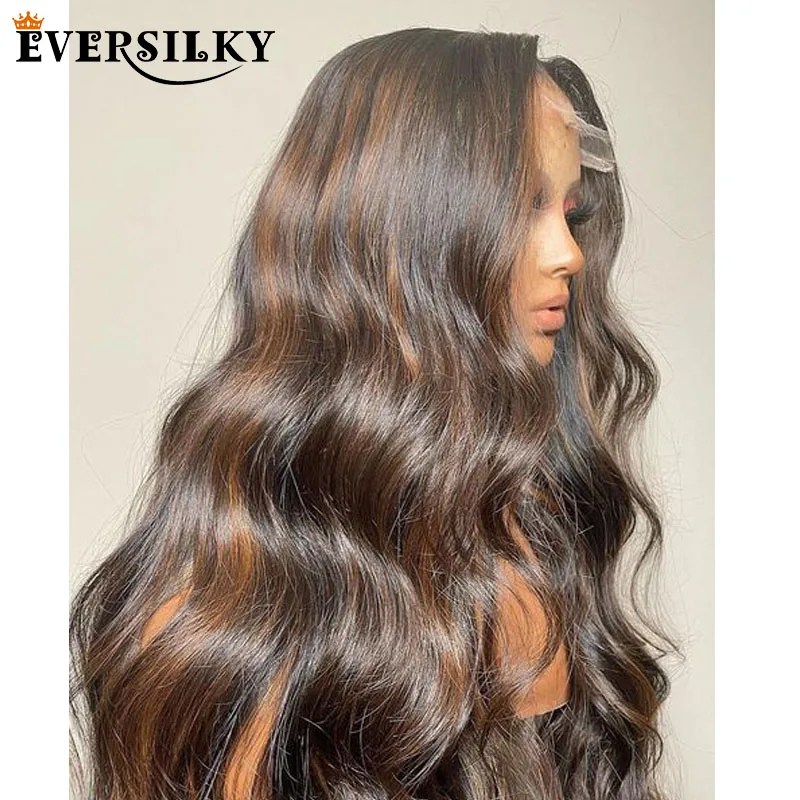 Body Wave Highlight Pre Plucked 360 Lace Frontal Wigs Remy Human Hair Glueless Brown 13x6 Lace Front Wigs with Baby Hair
Body Wave Highlight Pre Plucked 360 Lace Frontal Wigs Remy Human Hair Glueless Brown 13x6 Lace Front Wigs with Baby Hair