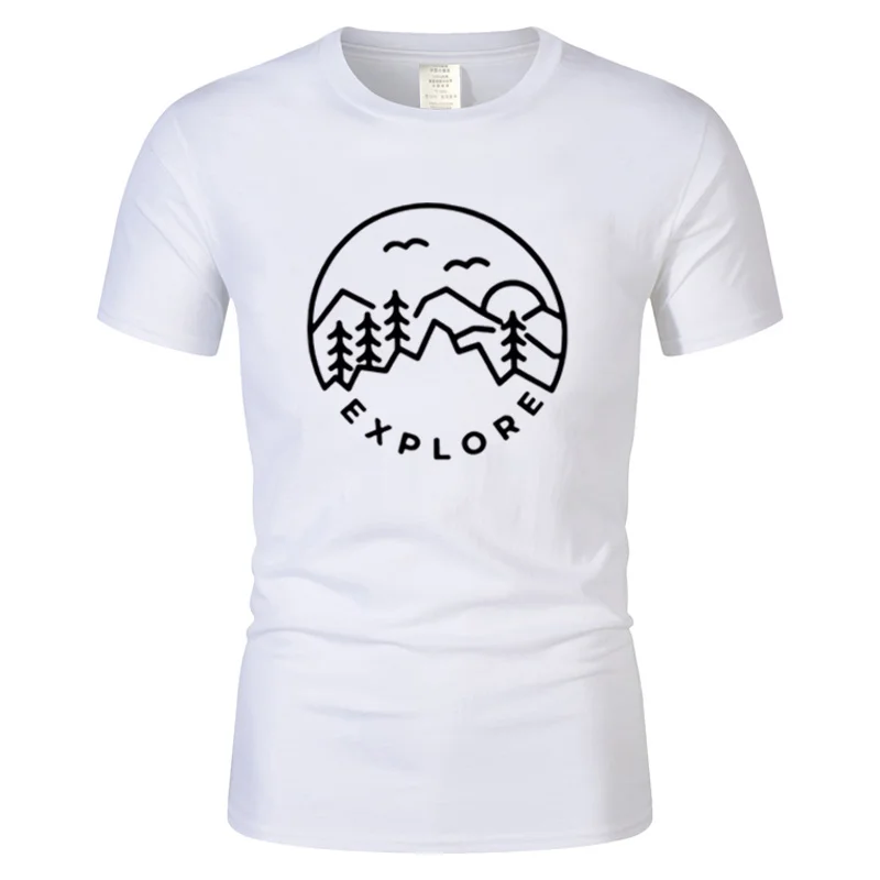 Men's Casual Top Quality 100% Cotton Cool Print Men T Shirt Short Sleeve Men Tshirt O-neck Loose Men T-shirt Male Men Tee Shirts
Men's Casual Top Quality 100% Cotton Cool Print Men T Shirt Short Sleeve Men Tshirt O-neck Loose Men T-shirt Male Men Tee Shirts